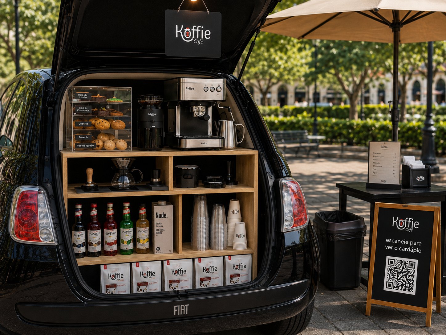Estrutura do Koffie Car