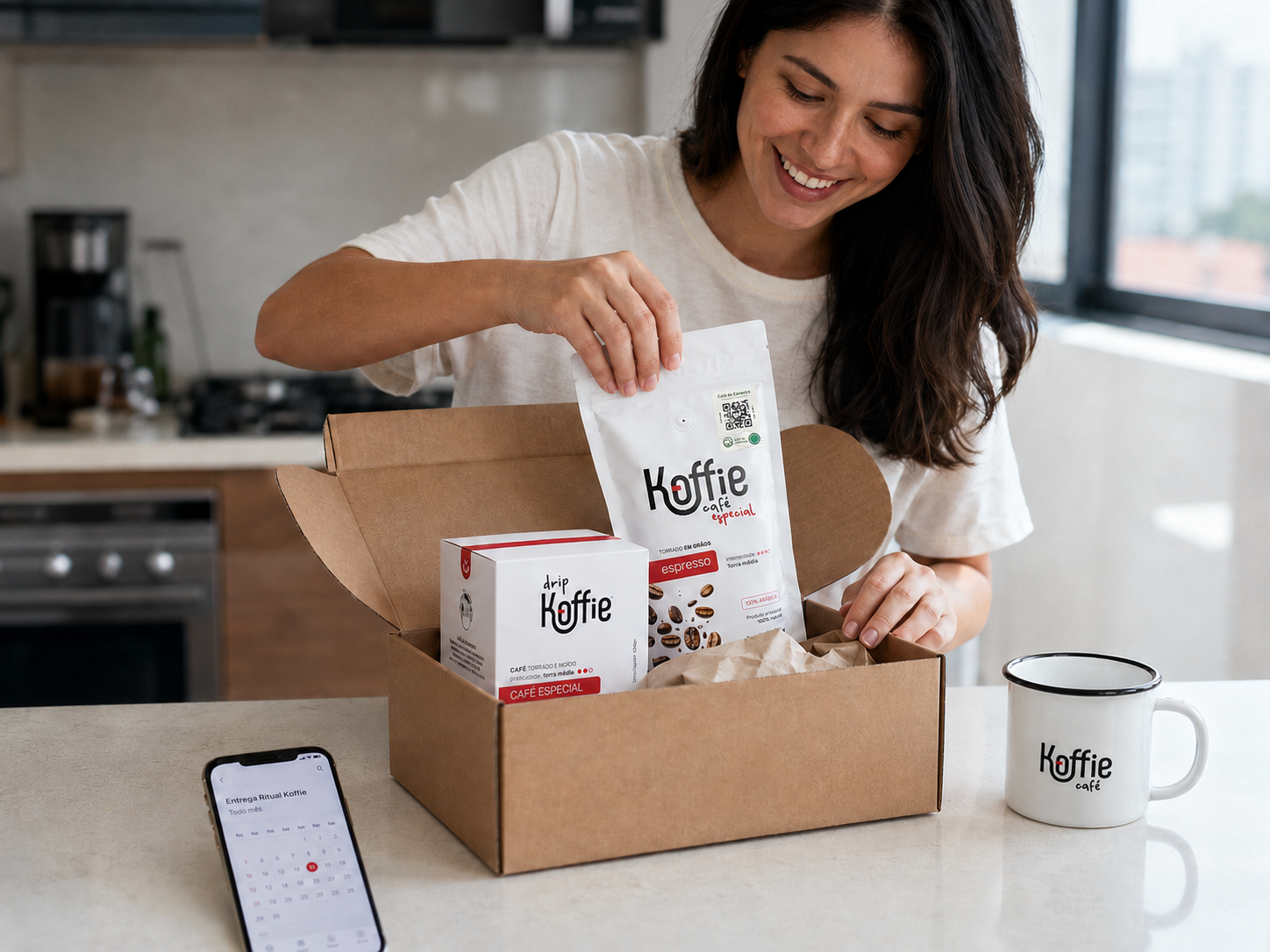 Ritual Koffie chegou.